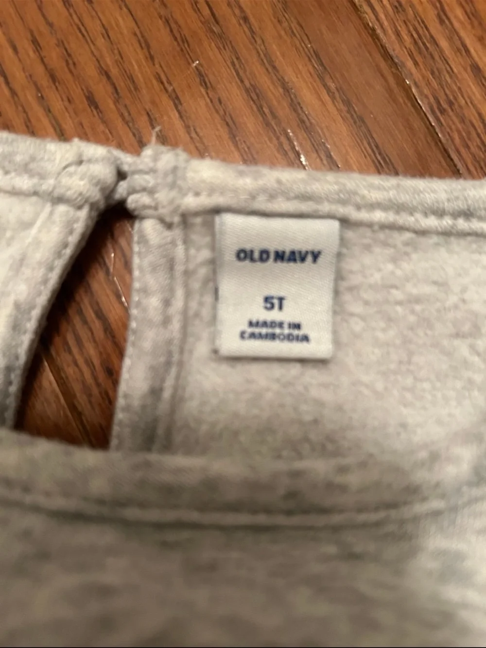 Old Navy (5T) fleece EUC dress